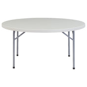 National Public Seating BT60R NPS® Heavy Duty Round Folding Table 60" Dia. Round