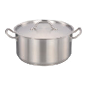 Omcan 80429 (80429) Brazier Pan 25 Quart With Cover
