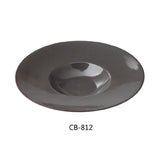 Yanco CB-812 Cowboy Dessert Plate 12" Dia. X 2"H 12 Oz