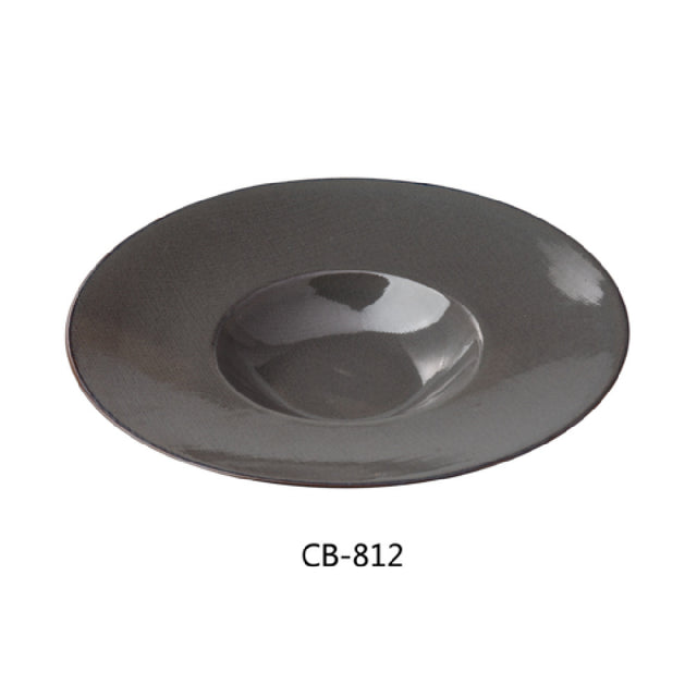 Yanco CB-812 Cowboy Dessert Plate 12" Dia. X 2"H 12 Oz