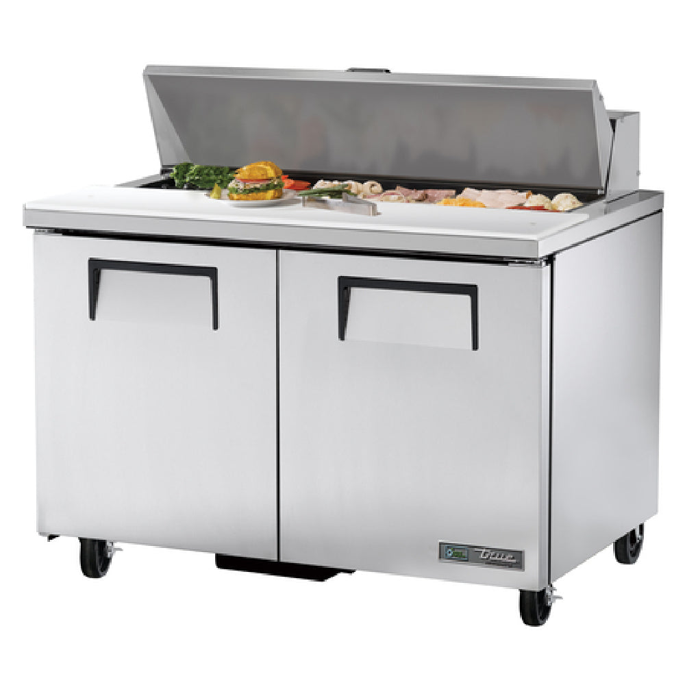 True Refrigeration TSSU-48-12-HC Sandwich/Salad Unit (12) 1/6 Size (4"D) Poly Pans