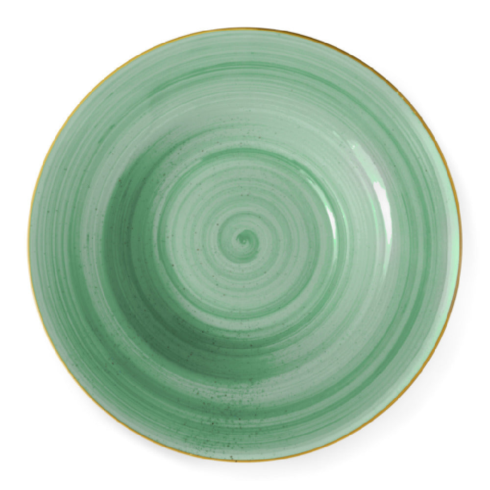 Bon Chef 2060006P-M Tavola Deep Rim Plate 11.75" Dia. X 2.75"H Alumina Vitrified