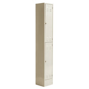 Hubert 10437 - Locker, 2-tier, 12" X 18" X 72"H