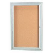 Aarco DCC3624R Aluminum Bulletin Board 24"W X 36"H Enclosed