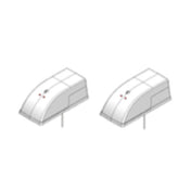 Crathco AFS-P2 Crathco Beverage (LV606096) Crathco 2 Bowl Autofill Lid Kit AFS-P2