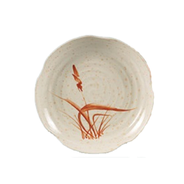 Yanco OR-1810 Orchis Plate 10-1/2" Dia. Round