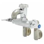 T&S Brass B-0669-CR-RGH Service Sink Faucet Wall Mount Adjustable Centers