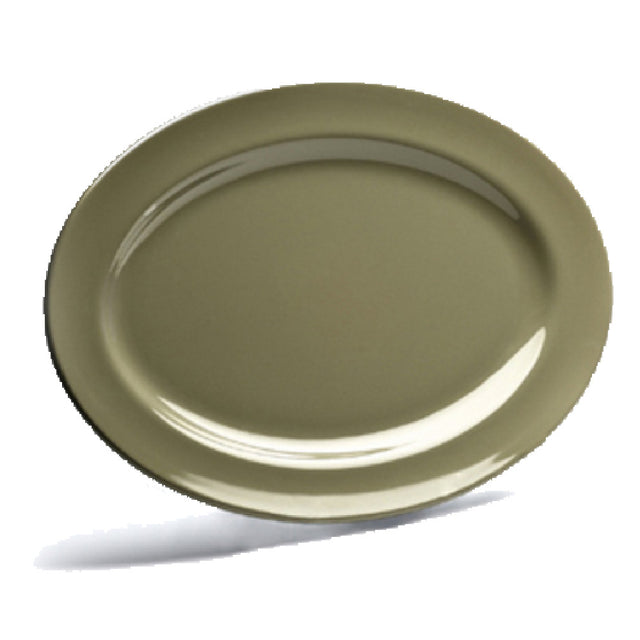 Elite Global Solutions D1014OV-LIZ Platter 14-1/2"L X 10-1/2"W X 1"H Oval