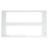 Hubert 11208 - Tile, 1/2-size Long, 2-cutouts