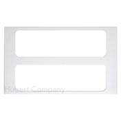 Hubert 11208 - Tile, 1/2-size Long, 2-cutouts