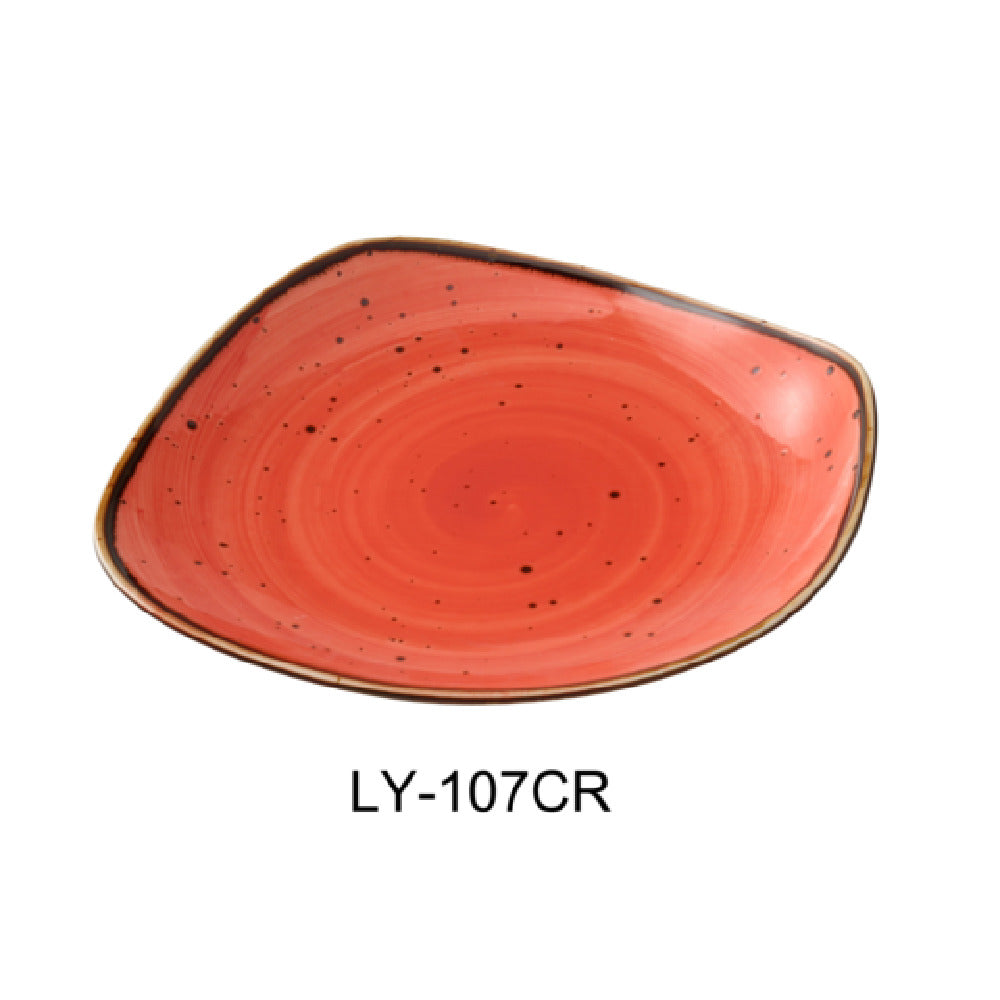 Yanco LY-107CR Lyon Plate 7-1/4"L X 1-1/8"H Free Form