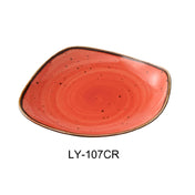 Yanco LY-107CR Lyon Plate 7-1/4"L X 1-1/8"H Free Form