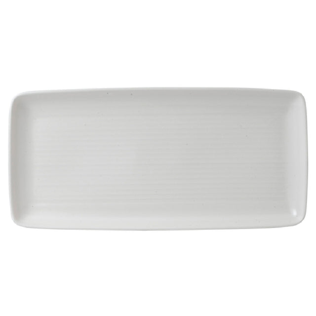Arc Cardinal EP356 Dudson Evo Pearl Rectangle Tray (L:14.0'' X W:6.5'') Stoneware