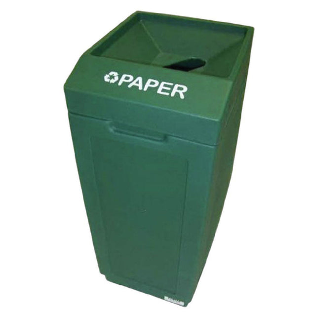 Hubert 57095 - Recycle Bin, "Paper", 39 Gallon