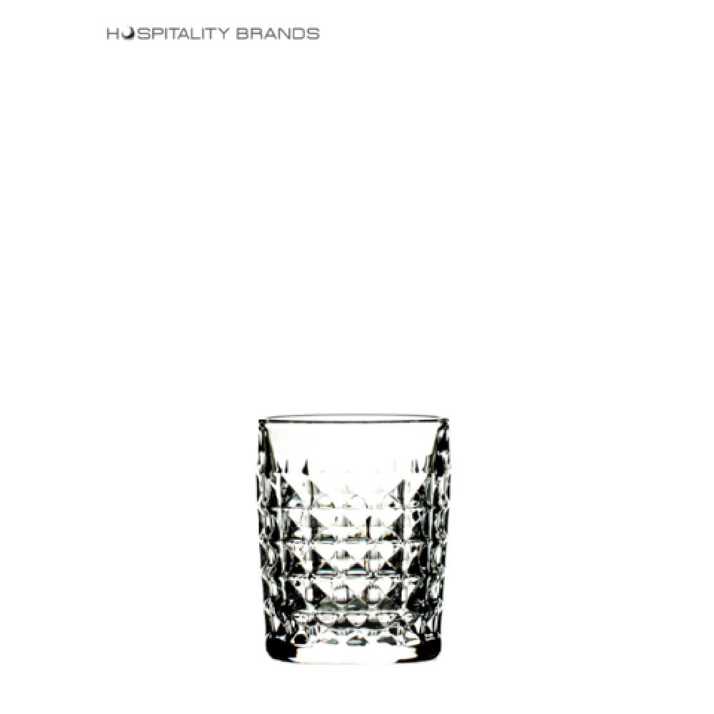Hospitality Brands HGC38230-024 Legend Glassware Diamond Rocks Glass 10 Oz.
