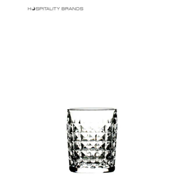 Hospitality Brands HGC38230-024 Legend Glassware Diamond Rocks Glass 10 Oz.