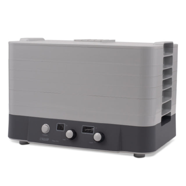 JB Prince P535 L'Equip Filter Pro Table Top Dehydrator 12.5"W X 17"D X 12"H (2) Deep Trays