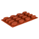 JB Prince M510 B Pavoni Mold 12"L X 7"W (16) Oval