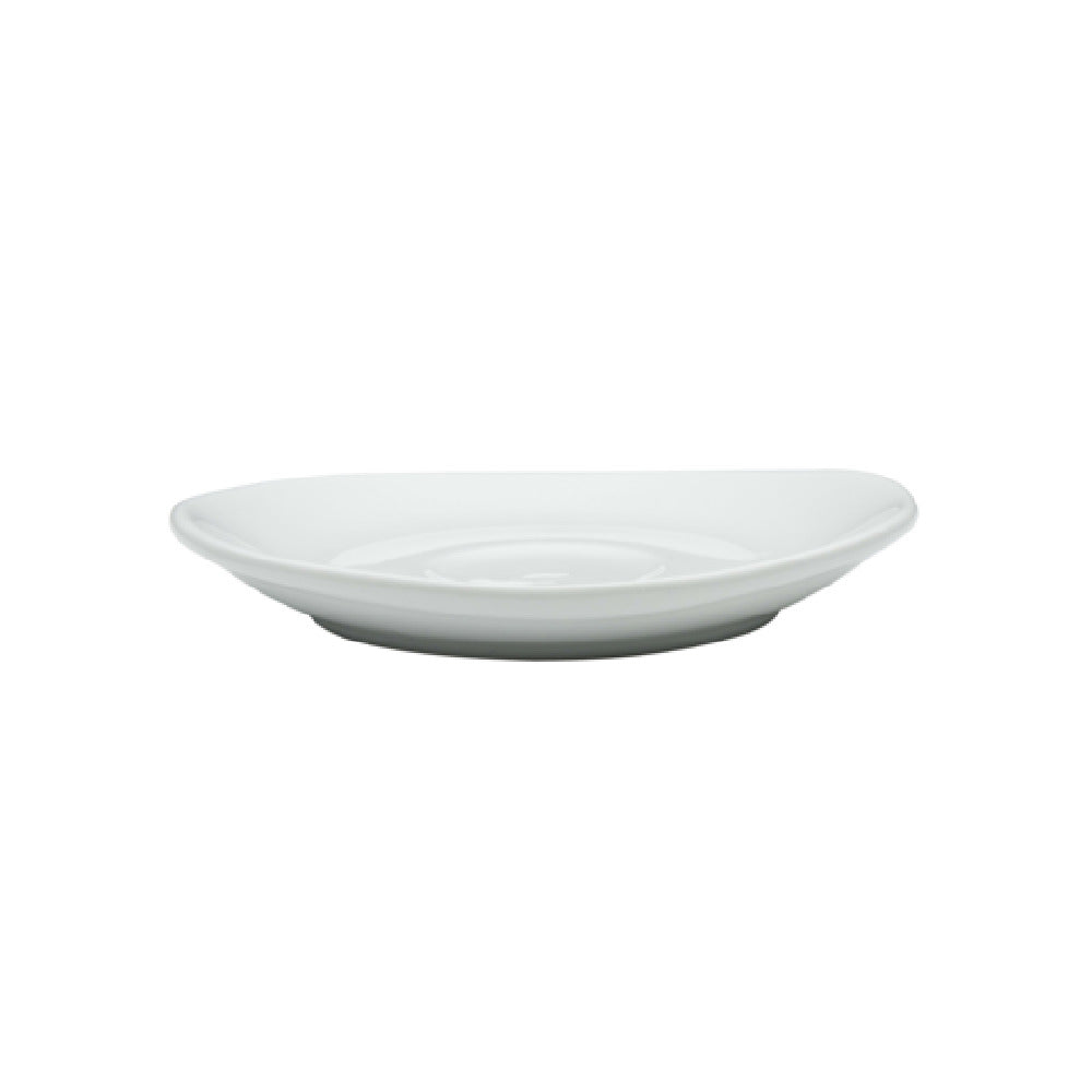 Libbey OG-5400 Espresso Saucer 4-7/8" X 4-2/5" X 3/4"H Oval
