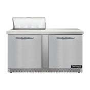 Continental Refrigerator D60N8-FB Designer Line Sandwich Unit Front Breather 60"W