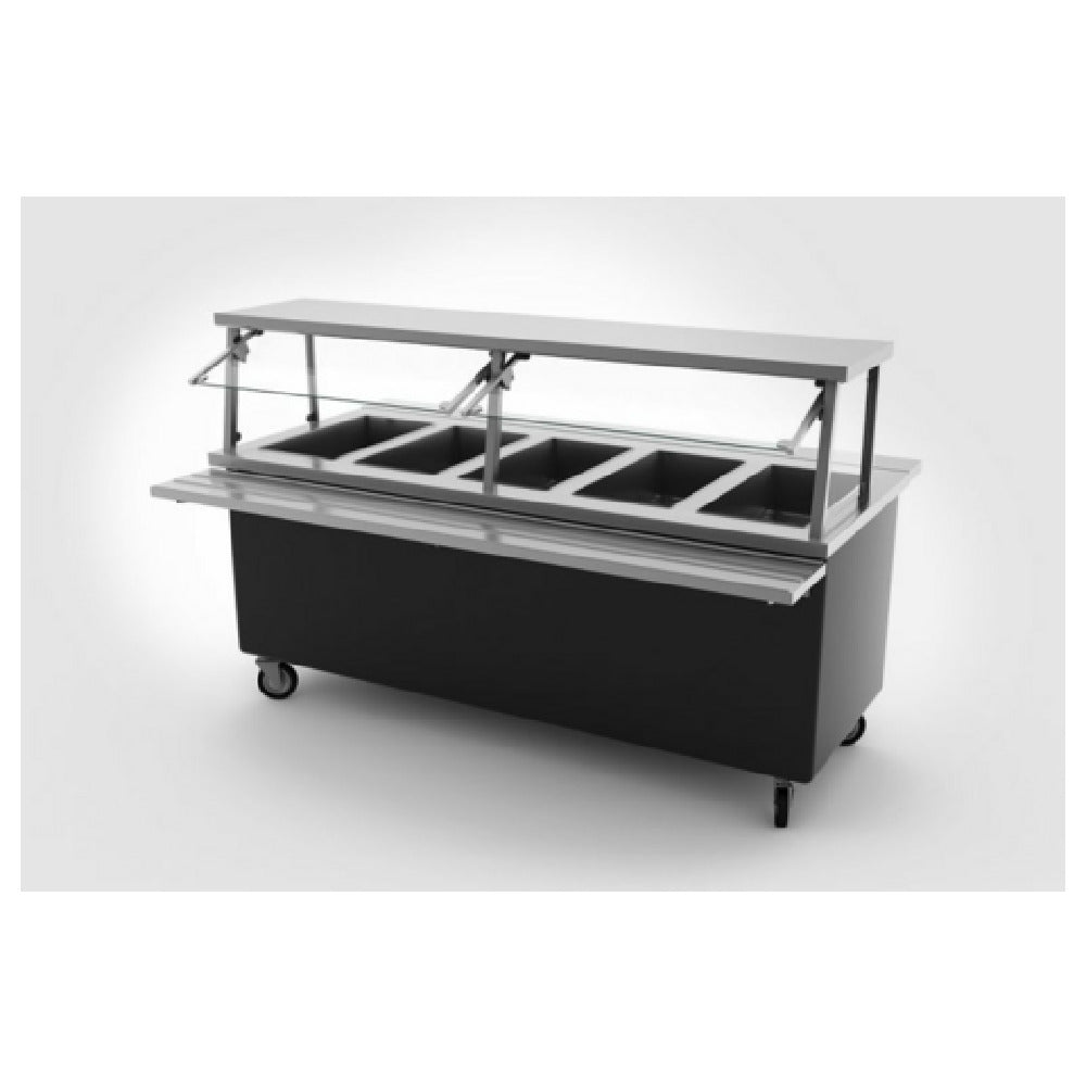 Low Temp Industries SIM-TW-5-74 Simplicity Series Hot Food Counter Powered By ThermalWell