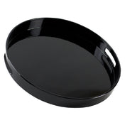 10 Strawberry St BLK-RD - Serving Tray, 13-1/2", Round