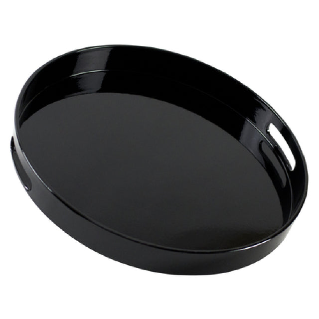 10 Strawberry St BLK-RD - Serving Tray, 13-1/2", Round