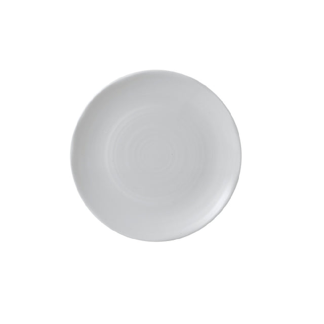 Arc Cardinal FN879 Dudson Organic White Organic Coupe Plate (D:6.38'') Vitrified Ceramic