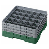 Cambro 25S638119 Camrack® Glass Rack With (3) Soft Gray Extenders Full Size