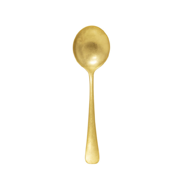 Arc Cardinal FP706 Soup Spoon 18/10 Stainless Steel Abert Matisse Gold Vintage (12 PC In A Case)