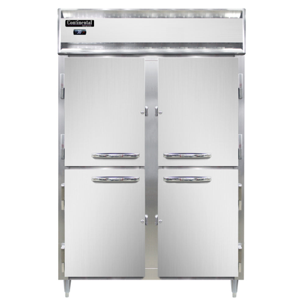 Continental Refrigerator D2RNHD Designer Line Refrigerator Reach-in Two-section
