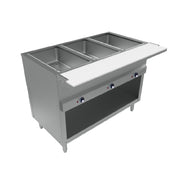 BK Resources STESW-3-240-EN Sealed Well Steam Table Electric Open Base With Undershelf