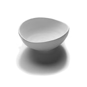GET Enterprises JW1409-W Elite Global Solutions Bowl 40 Oz. 9-1/2"L X 7-7/8"W X 3-5/8"H