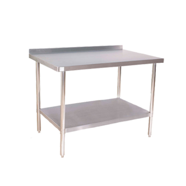 Klinger's Trading ABST3030 Work Table 30"W X 30"D X 38"H 18/430 Stainless Steel Top