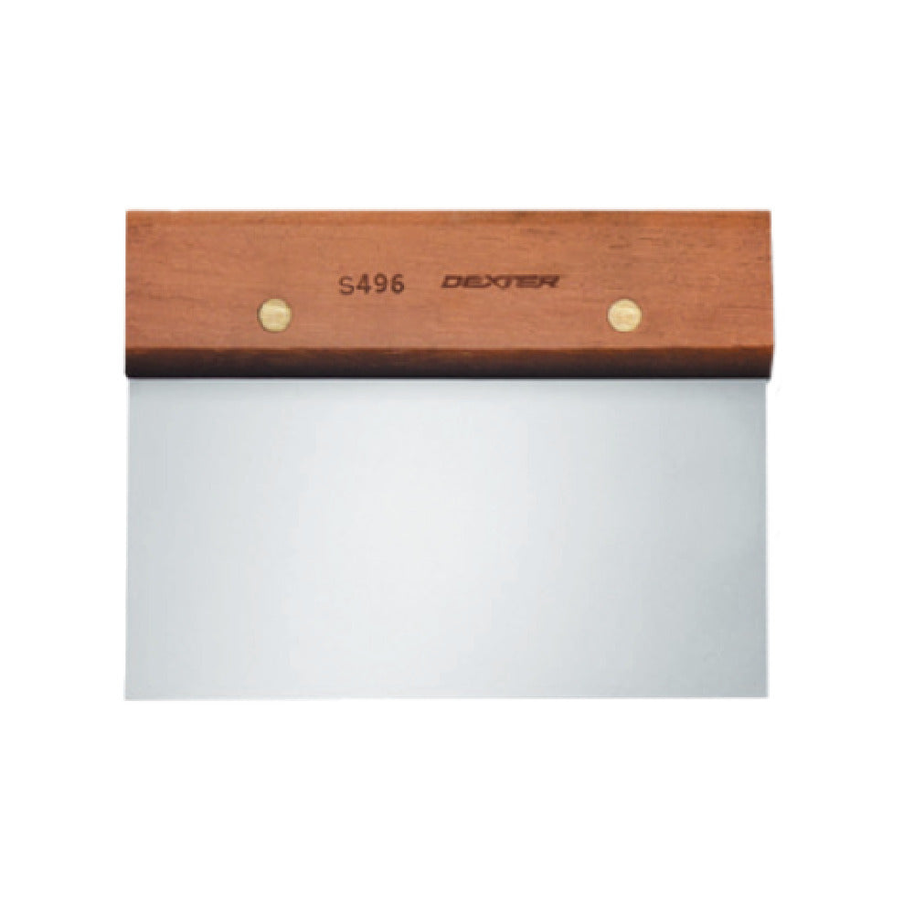 Dexter 19790 Traditional™ (S496PCP) Dough Cutter/Scraper 6" X 3" Stainless Steel Blade