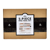 Chef Master 02136YKB Mr. Bar-B-Q® Barbeque Tool Set (5) Piece Includes: Spatula