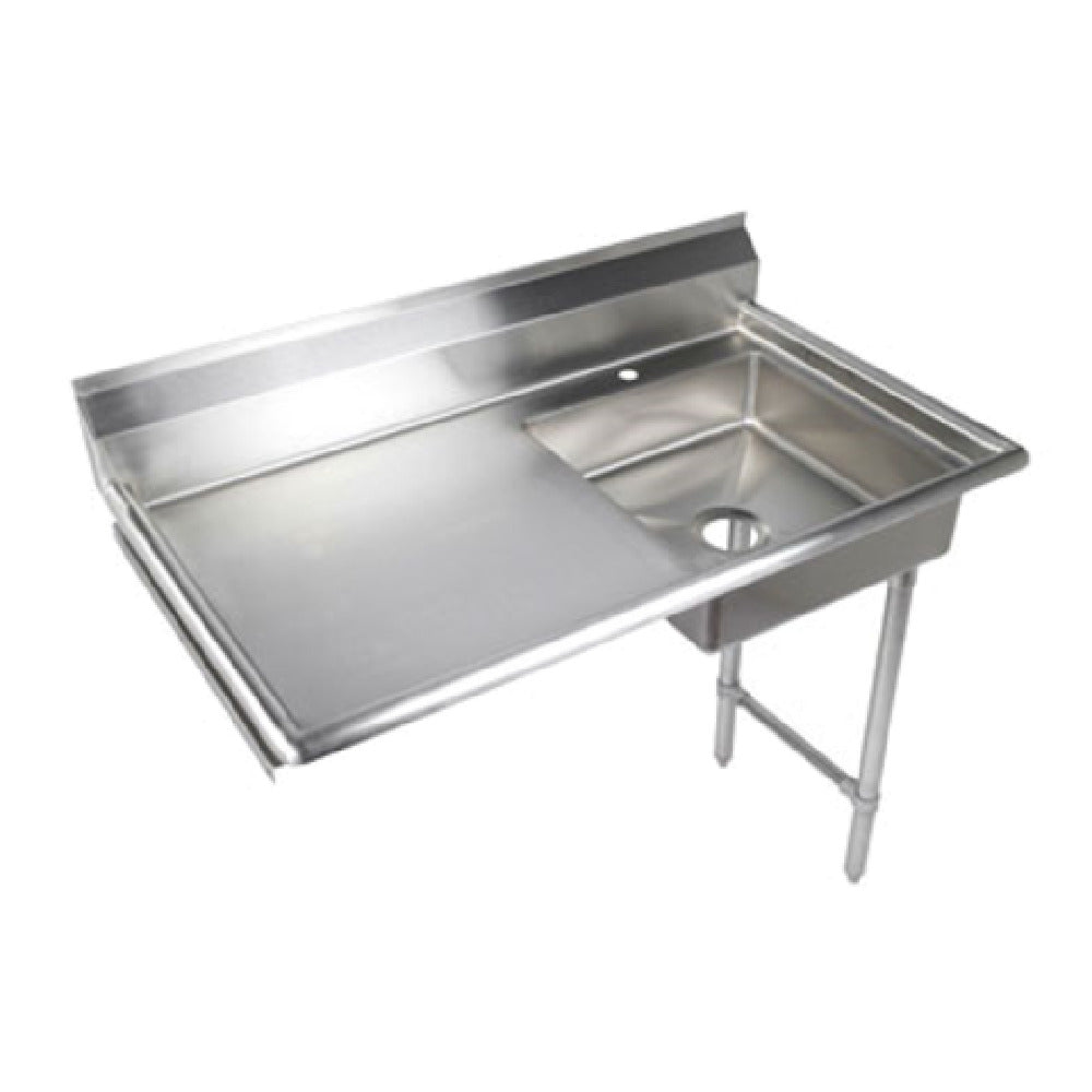 Klinger's Trading UDT48L Dish Table Undercounter 48"W X 28"D