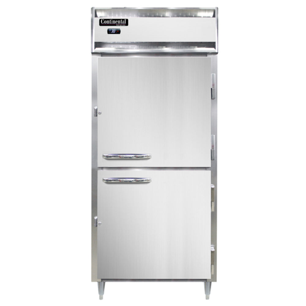 Continental Refrigerator D1RXNSSHD Designer Line Extra-Wide Refrigerator Reach-in