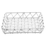 Hubert 43305 - Urban Link Basket, 12" X 12" X 2"H, Rectangular