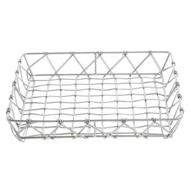 Hubert 43305 - Urban Link Basket, 12" X 12" X 2"H, Rectangular