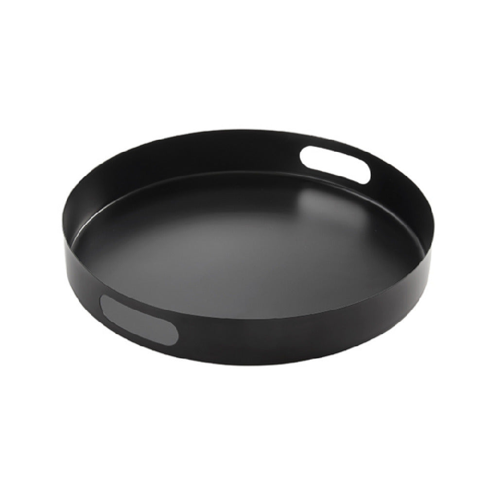 American Metalcraft STB14 Serving Tray Black Round