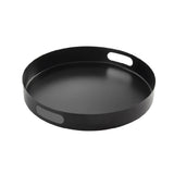 American Metalcraft STB14 Serving Tray Black Round