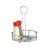 Vollrath WR-1023 Round Condiment Caddy Wire Accommodates (4) 12 Oz. Squeeze Bottles & S/p Shakers