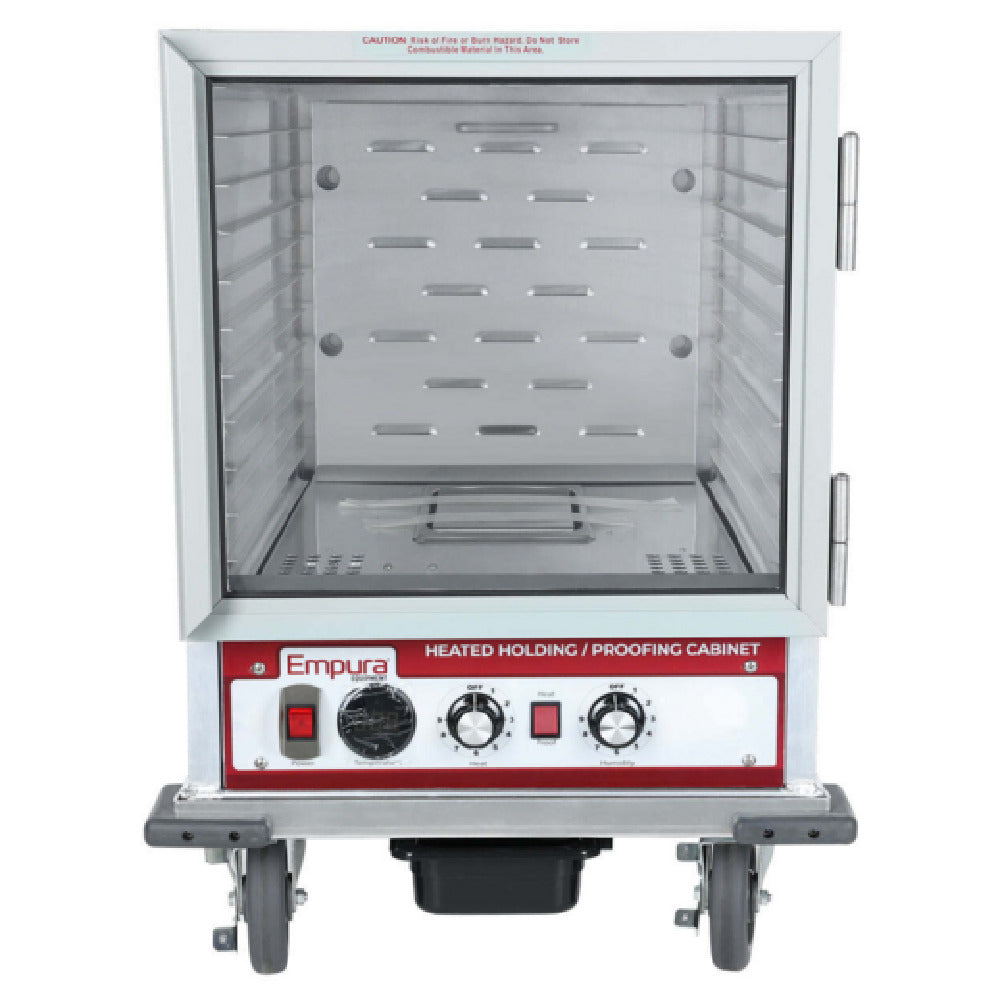 Empura E-HP1812 - Heated Holding / Proofing Cabinet, Half Size, 22.68"W X 32.95"D X 30.51"H