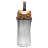 Service Ideas CTAL37BR Airpot 3.7 Liter (125 Oz.) 6-3/4" X 8-3/4" X 15" Retention: 4-6 Hours
