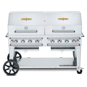 Crown Verity CV-RCB-60RDP-SI50/100 Pro Series Grill LP Gas 69"L X 28"D