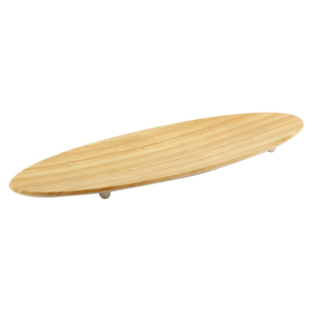 GET Enterprises SB-2510-BAM Granville™ Serving Platter 25-1/2"W X 10-1/4"D Surfboard Shaped