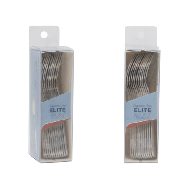 CAC China 8102-09 Elite CPK Demitasse Spoon 4-5/8" Extra Heavy Duty