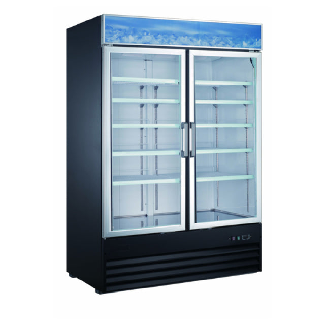 Admiral Craft USFZS-2D/54 U-STAR Freezer Merchandiser 53-1/4"W X 31-3/4"D X 79-1/4"H