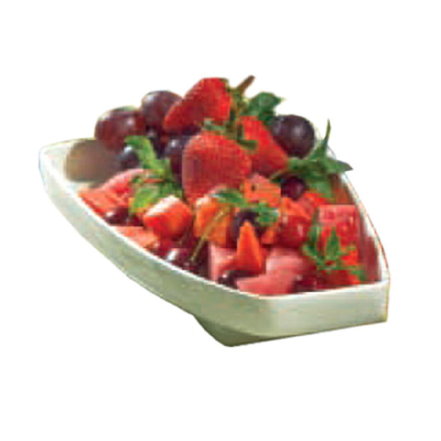 Bon Chef 70062HGLD Futura2 Serving Platter 12" L X 7" W X 1-1/2" H Aluminum With Ceramic-look Coating